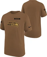 Nike Youth Seattle Seahawks 2023 Salute to Service Brown T-Shirt