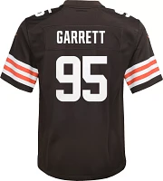 Nike Youth Cleveland Browns Myles Garrett #95 Brown Game Jersey