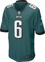 Nike Youth Philadelphia Eagles DeVonta Smith #6 Green Game Jersey