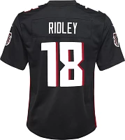 Nike Youth Atlanta Falcons Calvin Ridley #18 Black Game Jersey