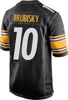 Nike Youth Pittsburgh Steelers Mitchell Trubisky #10 Black Game Jersey