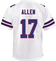 Nike Youth Buffalo Bills Josh Allen #17 White Alternate Game Jersey