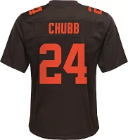 Nike Youth Cleveland Browns Nick Chubb #24 Brown Game Jersey