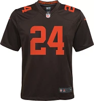 Nike Youth Cleveland Browns Nick Chubb #24 Brown Game Jersey