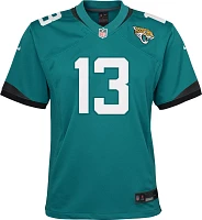 Nike Youth Jacksonville Jaguars Christian Kirk #13 Alternate Teal Game Jersey