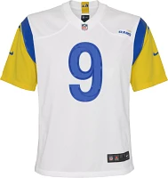 Nike Youth Los Angeles Rams Matthew Stafford #9 Alternate White Game Jersey