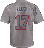 Nike Youth Buffalo Bills Josh Allen #17 Atmosphere Grey Game Jersey