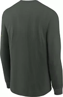 Nike Youth Philadelphia Eagles 2023 Volt Anthracite Long Sleeve T-Shirt