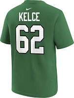 Nike Youth Philadelphia Eagles Jason Kelce #62 Alternate Kelly Green T-Shirt