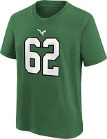 Nike Youth Philadelphia Eagles Jason Kelce #62 Alternate Kelly Green T-Shirt