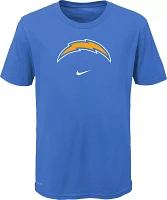 Nike Youth Los Angeles Chargers Logo Blue Dri-FIT T-Shirt