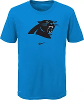 Nike Youth Carolina Panthers Logo Blue Dri-FIT T-Shirt