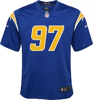 Nike Youth Los Angeles Chargers Joey Bosa #97 Blue Game Jersey