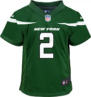 Nike Toddler New York Jets Zach Wilson #2 Green Game Jersey