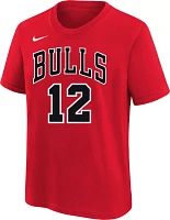 Nike Youth Chicago Bulls Ayo Dosunmu #12 Red T-Shirt