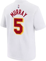 Nike Youth White Atlanta Hawks Dejounte Murray #5 All-Star T-Shirt