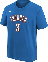 Nike Youth Oklahoma City Thunder Josh Giddey #3 Blue T-Shirt