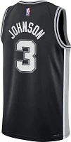 Nike Youth San Antonio Spurs Keldon Johnson #3 Black Swingman  Jersey