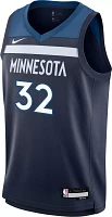 Nike Youth Minnesota Timberwolves Karl-Anthony Towns #32 Navy Swingman  Jersey