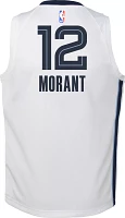 Nike Youth Memphis Grizzlies Ja Morant Dri-FIT Swingman White Jersey