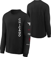 Nike Youth 2023-24 City Edition Chicago Bulls Max90 Long Sleeve T-Shirt