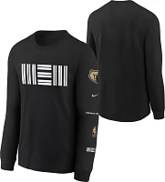 Nike Youth 2023-24 City Edition Memphis Grizzlies Max90 Long Sleeve T-Shirt