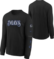 Nike Youth 2023-24 City Edition Dallas Mavericks Max90 Long Sleeve T-Shirt
