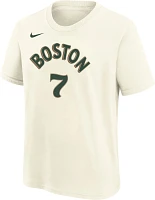 Nike Youth 2023-24 City Edition Boston Celtics Jaylen Brown #7 T-Shirt