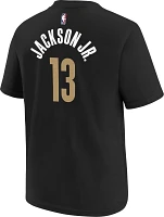 Nike Youth 2023-24 City Edition Memphis Grizzlies Jaren Jackson Jr. #13 Black T-Shirt