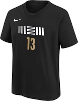 Nike Youth 2023-24 City Edition Memphis Grizzlies Jaren Jackson Jr. #13 Black T-Shirt