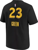 Nike Youth 2023-24 City Edition Golden State Warriors Draymond Green #23 Black T-Shirt