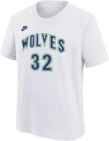 Nike Youth Minnesota Timberwolves Karl-Anthony Towns #32 Hardwood Classic T-Shirt