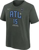 Nike Youth Atlanta Dream Tiffany Hayes #15 Grey T-Shirt