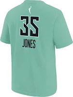 Nike Youth New York Liberty Jonquel Jones #35 Mint T-Shirt