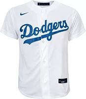 Nike Youth 4-7 Replica Los Angeles Dodgers Mookie Betts #50 White Jersey