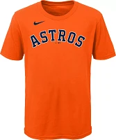 Nike Youth Houston Astros Jose Altuve #27 Orange T-Shirt