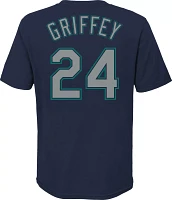 Nike Youth Seattle Mariners Ken Griffey Jr. #24 Navy T-Shirt