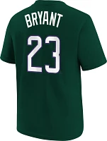 Nike Youth Colorado Rockies Kris Bryant #23 Green OTC T-Shirt