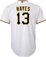 Nike Youth Pittsburgh Pirates Ke'Bryan Hayes #13 White Replica Jersey