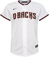 Nike Youth Arizona Diamondbacks Ketel Marte #4 White Cool Base Jersey