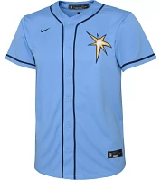 Nike Youth Tampa Bay Rays Blue Alternate Blank Cool Base Jersey