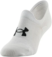 Under Armour Men's Essential Ultra Low Tab Socks - 6 Pack