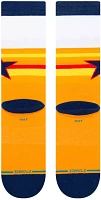 Stance Houston Astros Orange Astrodome Crew Sock