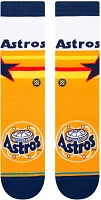 Stance Houston Astros Orange Astrodome Crew Sock