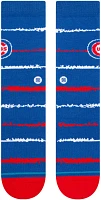 Stance Chicago Cubs Royal Chalk Crew Sock