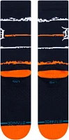 Stance Detroit Tigers Dark Blue Chalk Crew Sock