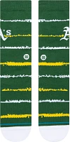 Stance Oakland Athletics Green Chalk Crew Sock