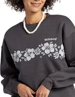 Billabong Women's Forget Me Not Crewneck Sweatshirt