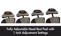 Health Gear Acupressure Beads Heat & Vibration Massage Inversion Table with Adjustable Head Rest