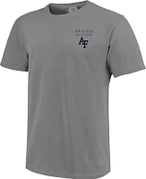 Image One Men's Air Force Falcons Grey Campus Scene T-Shirt